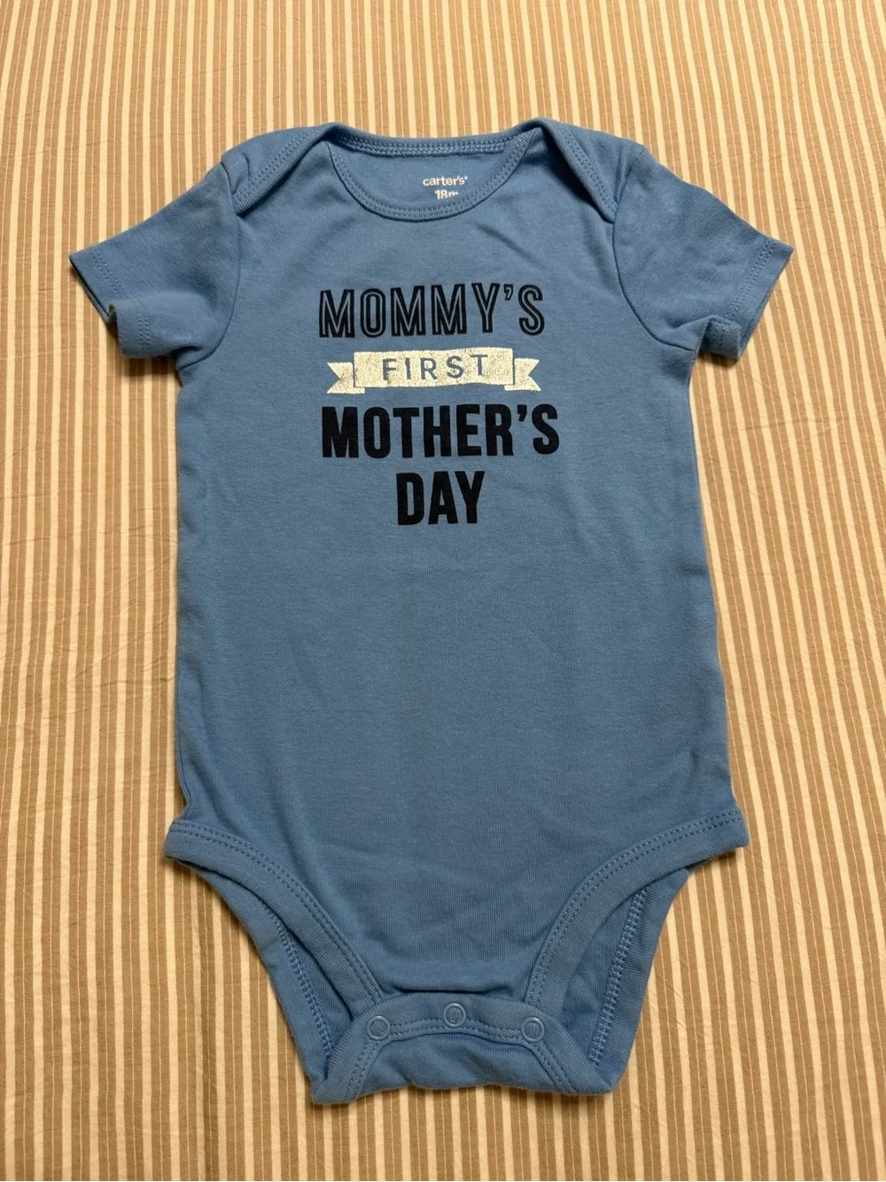 Carters Baby Onesie Blue